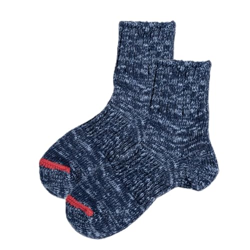 [SUNNY NOMADO] �T�j�[�m�}�h �C��/Slub yarn Hemp socks �X���u���[���w���v�\�b�N�X TM52S-210 / Men's�T�C�Y(��25-27cm) Navy