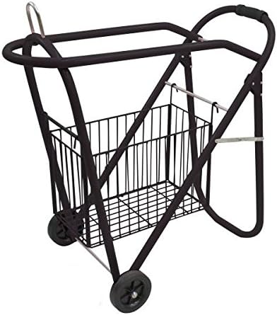 Western Or English Black Saddle Rack and Tack Basket