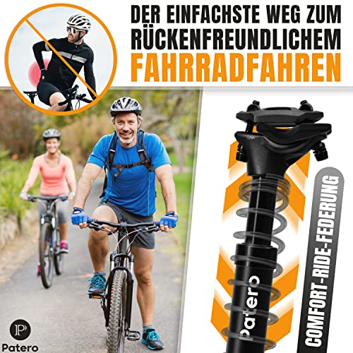 Sattelstütze Patero, gefedert, Ø 27,2 mm – Universal Feder