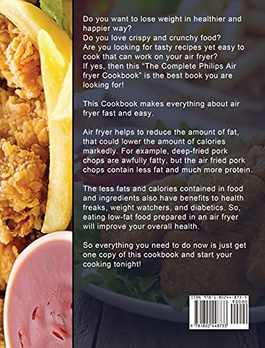 The Complete Philips Air fryer Cookbook: Tasty and Irresistible Recipes for Your Philips Air fryer - Thumbnail 2