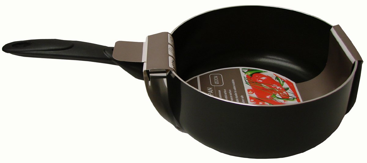 VMI HousewaresSaucepan, 8-inch, Black