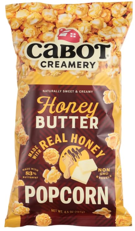 Cabot Creamery Honey Butter Popcorn 1x4.0oz bag image 2