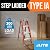 LITE 8-Foot Fiberglass Step Ladder, 300-Pound Load Capacity, Type IA, LP-3011-08