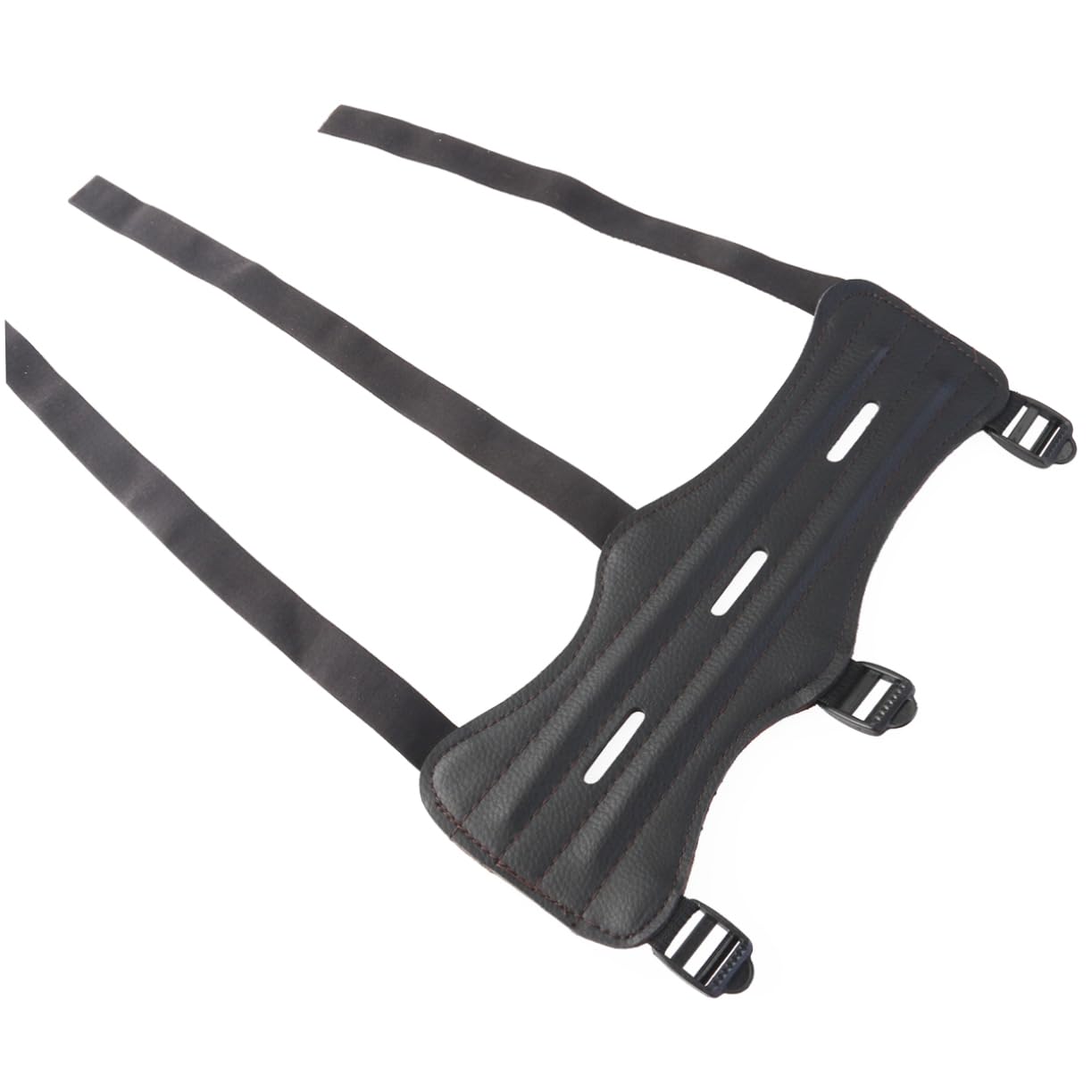 BRIGHTFUFU Arm Guard Protective Gear for Wrist Forearm Left/Right Buckle Leather Pain-preventing Plastic Strip