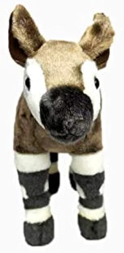 TAMMYFLYFLY Okapi Peluche de peluche, juguete de peluche, regalos para niños, Cuddlekins de 12 pulgadas