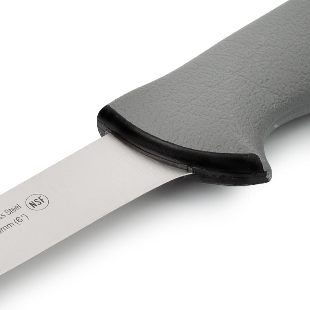 Arcos Cuchillo deshuesador Acero Inoxidable Nitrum 150 mm, Profesional para carnicero, Mango ergonómico polipropileno, Plateado