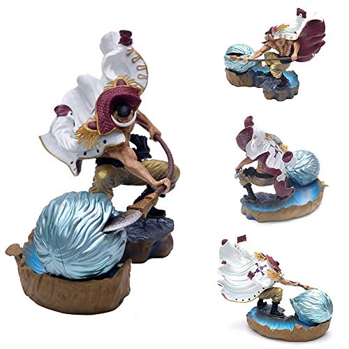LIGHT LJ Big Cock Barba Bianca Figura di Azione per I Bambini Giocano Figuarts La Decorazione di Modello Anime Personaggi Souvenir da Collezione Ornamento per I Bambini O Figura Lover 23CM
