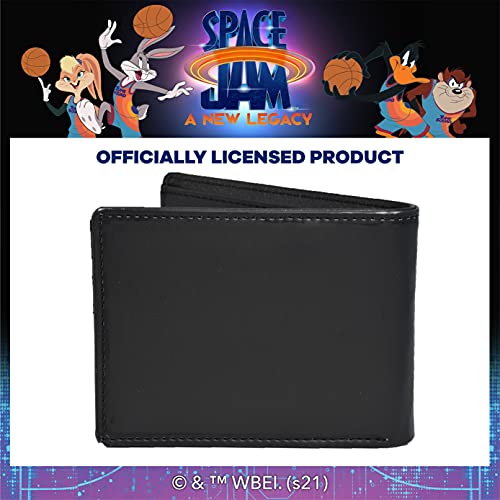 Concept One Warner Bros Space Jam A New Legacy Tune Squad Bifold Wallet in a Decorative Tin Case, Multi3