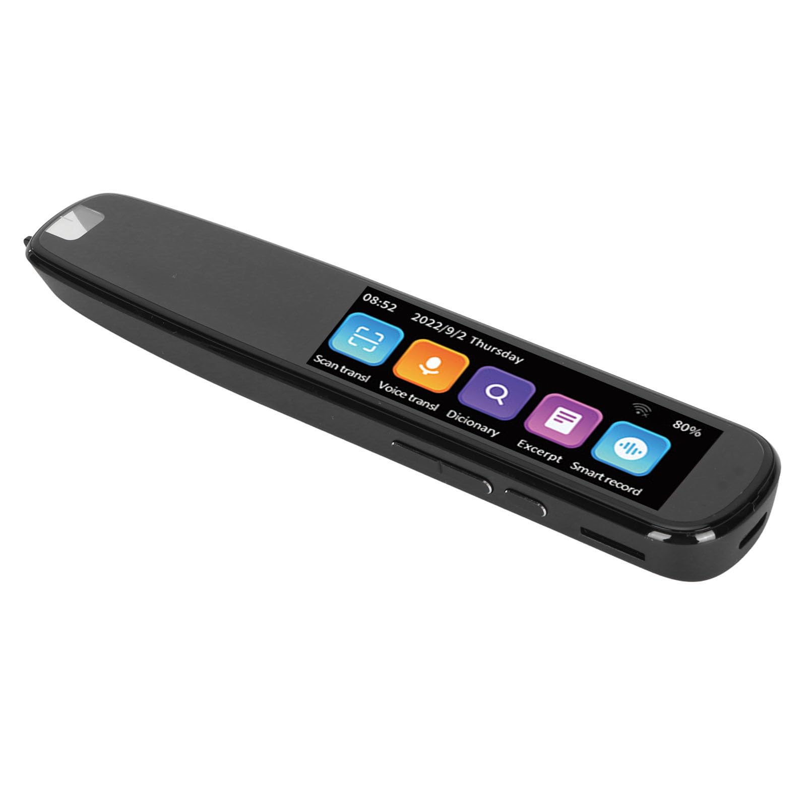 Cosiki Penna di Traduzione Smart WiFi 2.99" Penna di Lettura per Scanner per Studenti di Lingue, Lega di Alluminio, per Scuola Elementare/media/superiore/esami