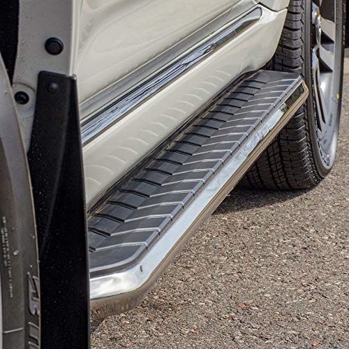 ARIES AeroTread estribos acero inoxidable SUV 73 pulg miniatura 1