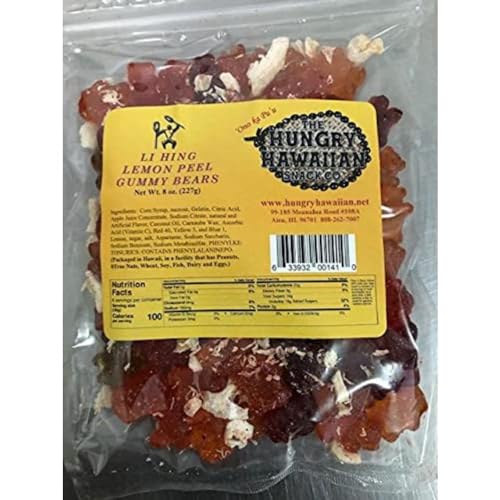 Pop-Up M?keke - FunDelicious Creations - 8oz Li Hing Lemon Peel Gummy Bears miniatura 4