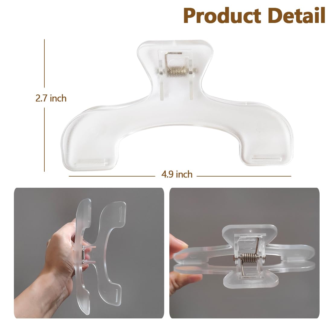 Soporte transparente para páginas de libros para leer, soporte para abrir libros, conveniente para leer, enseñar y fijar libros de música, clips de marcador de página para profesores (2 unidades)
