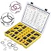 BUSY-CORNER 4C-4782 Seal O-Ring Kit, Nitrile 90, Hydraulic Hose Fitting Orings, Fits CAT Caterpillar Excavator 2701528 4C4782 Replacement