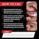 Ardell False Eyelashes Demi Wispies Black, 1 pack (6 pairs per pack) - Image 5