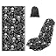 Black-Skull Butterfly Flower Print