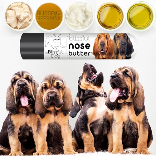 Image of The Blissful Dog Fawn Boxer Nose Butter for Dry, Cracked Skin, Lick-Safe Dog Nose Balm with Moisturizing Shea Butter, Almond, Olive, and Essential Oils, Pet Supplies, Uncented, 1 oz.