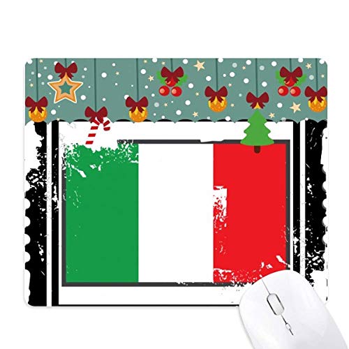 Tapis de souris motif drapeau Italie pour le télétravail à la maison