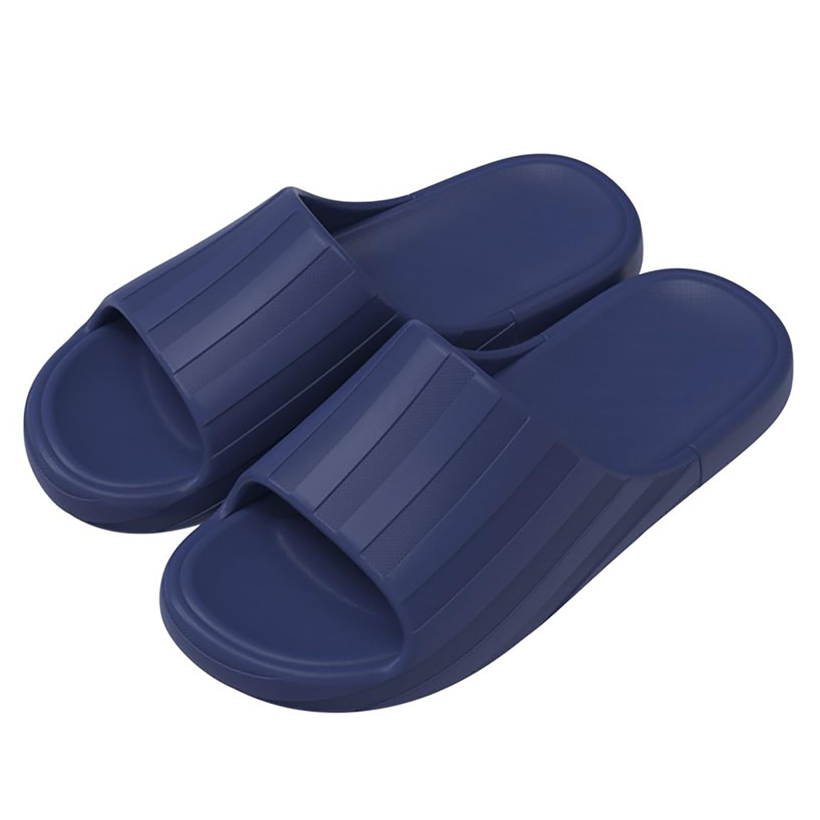Unisex Slippers Indoor Outdoor Pillow Slippers Non Slip Quick Drying Shower Slides Sandals Lightweight EVA Platform