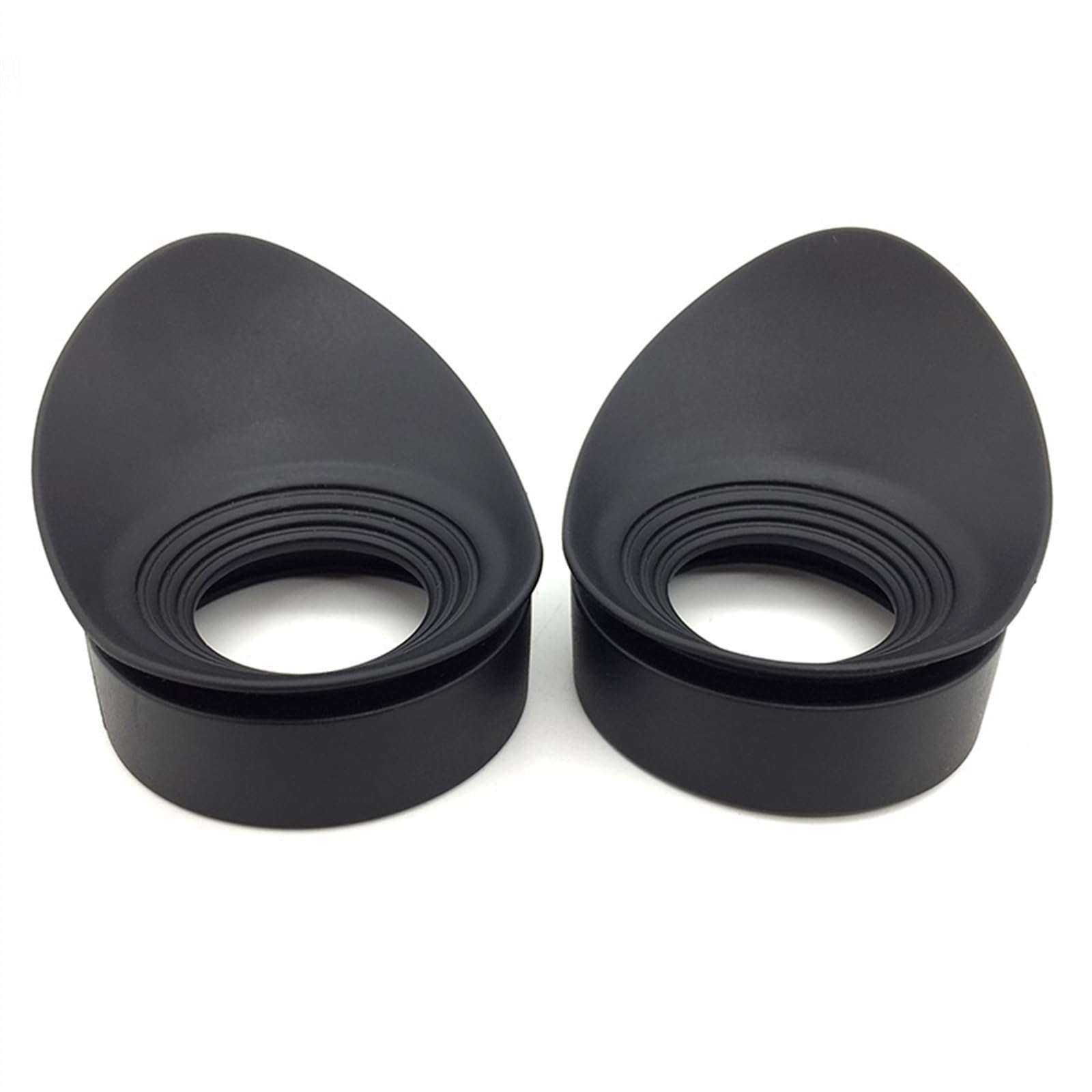 EIN Paar Gummi-Augenmuscheln for Ferngläser, Augenschutzkappen, Innendurchmesser 40 mm, for Mikroskop-Okular-Teleskop-Augenmuscheln