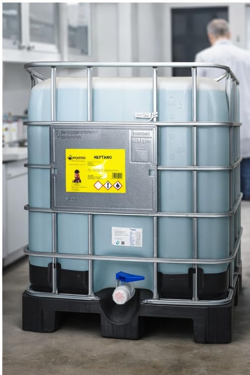 Heptano. Pureza: >99%. Envase 1000 Litros.