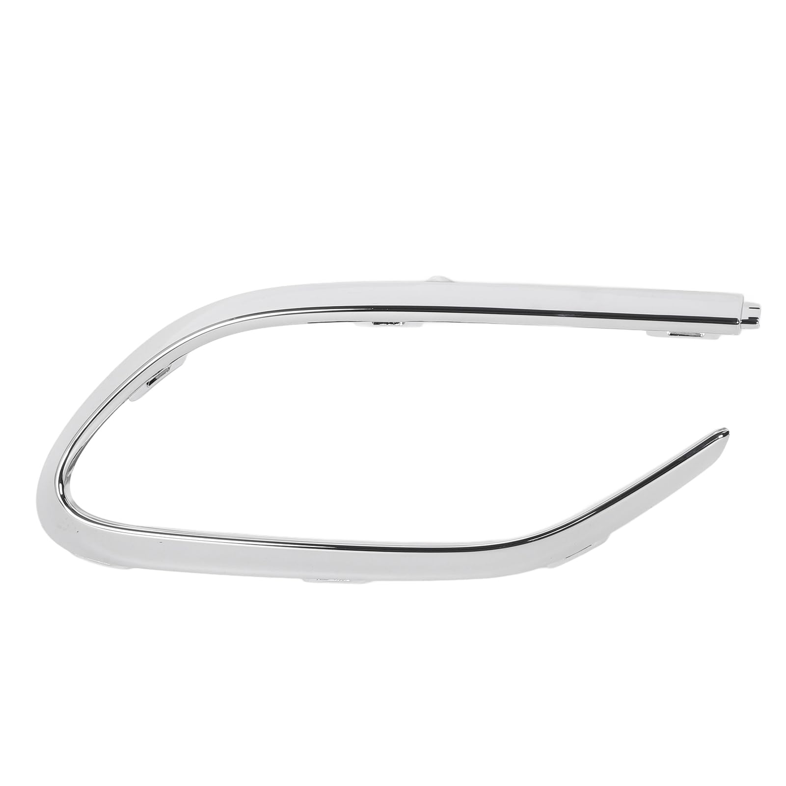 Cubierta Cromada para Moldura de Tubo de Parachoques Trasero para CLA C118 AMG-Line 2020-2024 - Ajuste OEM Acabado Brillante ABS Fácil Instalación con Clamp/Holder Cubierta Decorativa con