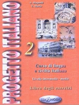 Paperback Progetto Italiano: Level 2 Workbook (Italian Edition) [Italian] Book