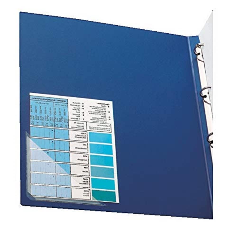 VELOFLEX - samoprzylepne kieszonki trójkątne 170 x 170 mm z PP, 100 sztuk