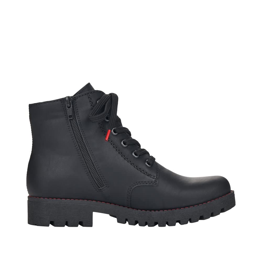 Rieker Damen Stiefel, Frauen Schnürstiefel,riekerTEX