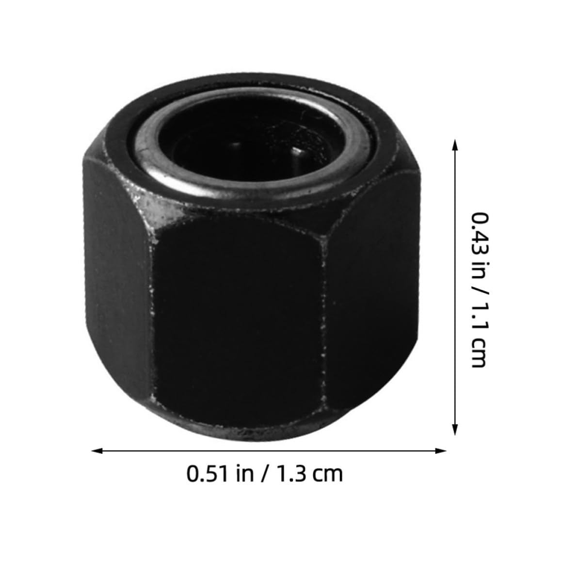 R025 One Way Bearing Metal Black Spare Part for 1/10 Engine