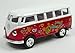 Produktbild Volkswagen VW T1 1962 Hippi Bus rot 1:64 Bulli