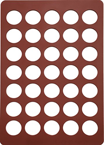 Sweet Artist Chocolate Stencil (Silicone Chablon Mat/Mould) - Circle Discs