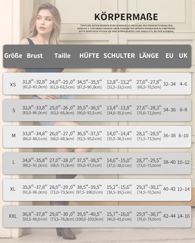 ALGALAROUND Damen Bodys Ärmellos Kurzarm Tank Tops Body Suit mit U-Ausschnitt Sommer Outfit Elegant Sexy Damenbody Slim Fit Oberteil Women Bodysuit Leotard Dunkelblau M