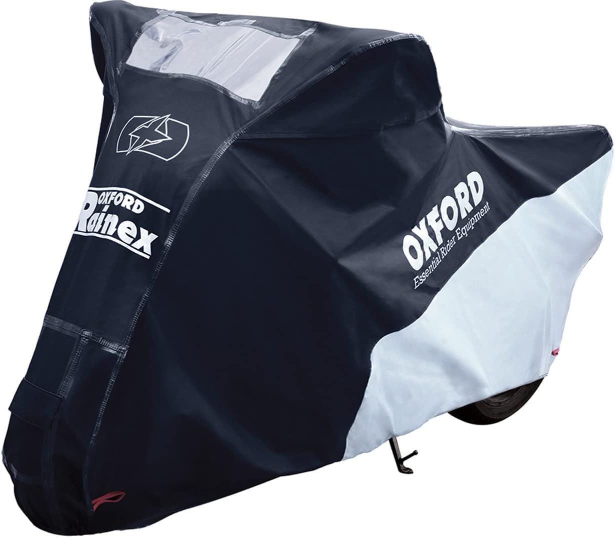 Oxford - Protex Stretch Indoor Motorcycle Protective Cover, Black (CV171) Medium (90.16" L x 38.98" W x 49.22" H)