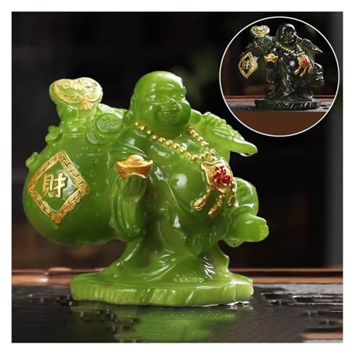 Mascota de té Buda Maitreya con cambio de color por temperatura 4