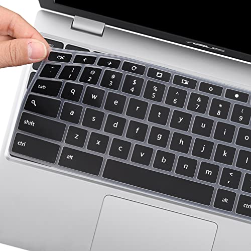 Protector de teclado para ASUS Chromebook Flip C433 C434 14" miniatura 2