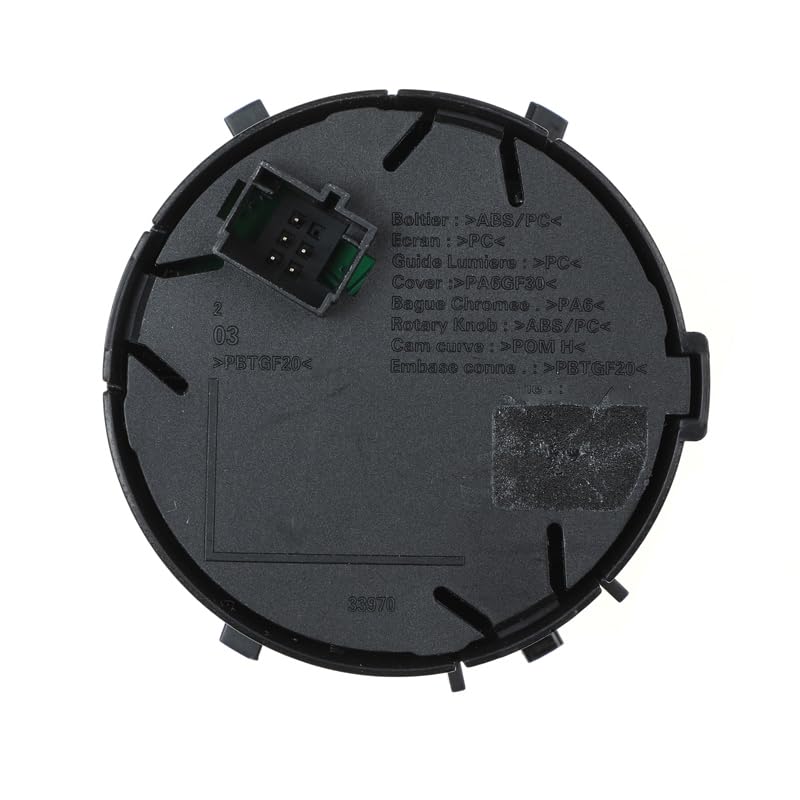 Interrupteur de roue rotatif et bouton de commande pour Berlingo 96784282ZD - 5