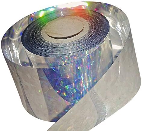 Jager Online 165 Ft Strongest, Bird, Rodent, Repellent, Scare Tape, Ribbon. Reflective, Double-Sided, Durable. No More Traps, Netting, Spikes and Scarecrows. Free Bonus User Guide Via Email.