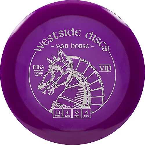 Westside Discs VIP War Horse Distance Driver Golf Disc [Colors May Vary] - 173-176g