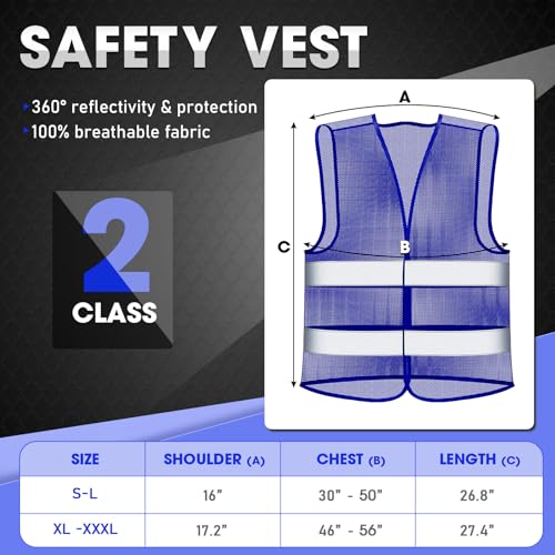 Image of Unittype Safety Mesh Vest for Men Women