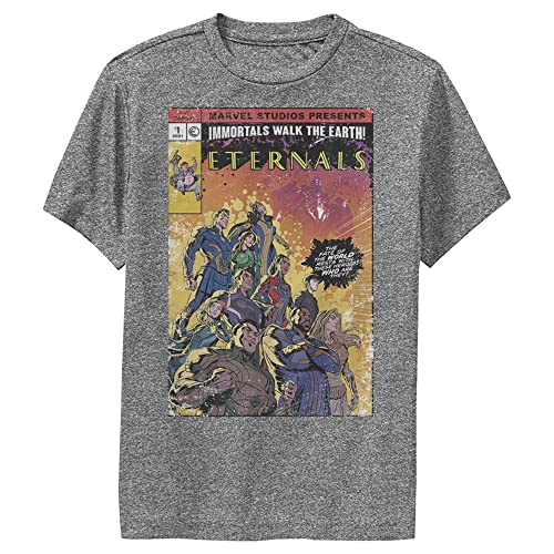 T-shirt Marvel Eternals enfant vêtement coton motif BD rétro geek