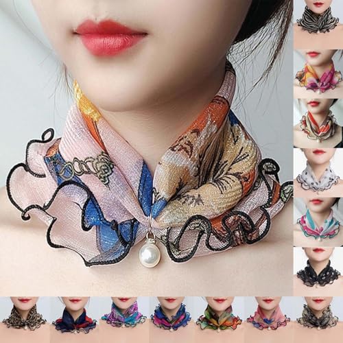 Head Scarf Hair Neck Scarves for Women Purse Bag Scarfs for Handbags Silky Thin Scarf Fashion Printed Square Scarf2
