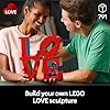 LEGO Art LOVE Building Set - Model Kit for Adults to Build - Home Office Decor Piece - DIY Engagement Gift or Birthday Present for Women & Men - Mother's Day Treat - 31214 #1