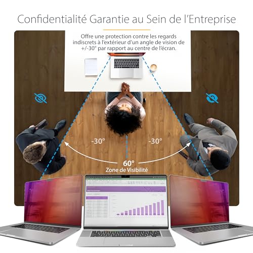 Filtre de Confidentialité Doré pour MacBook Pro 16 StarTech.com - vue 3