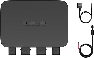 EF ECOFLOW500W Alternator Charger, 3-in-1 Fast DC-DC Charger for Portable Power Stations, Car Battery Charger & Jump Starter 5× Faster Than Cigarette Chargers, Charges 1kWh in 2.1 hr
