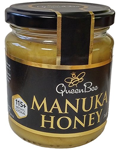 Queen Bee Manuka Honey 115+ Methylglyoxal 340g (Pack of 6)
