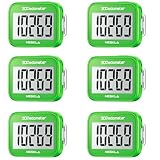 3D Pedometer for Walking, Simple Step Counter with Large Digital Display