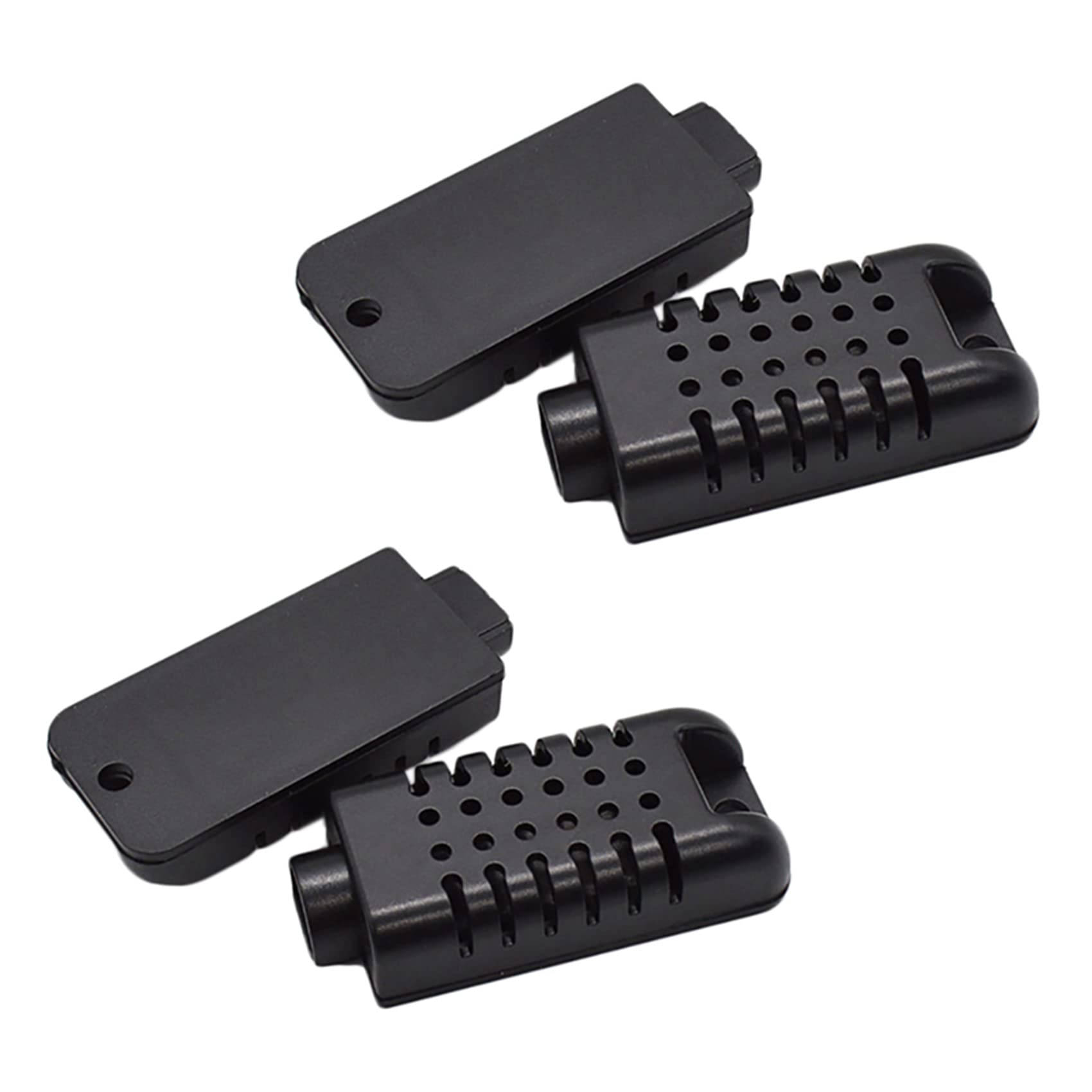 Plastic Case Small Humidity Sensor Electronics Box Instrument Enclosure Project Box Control Box(4 Pcs)