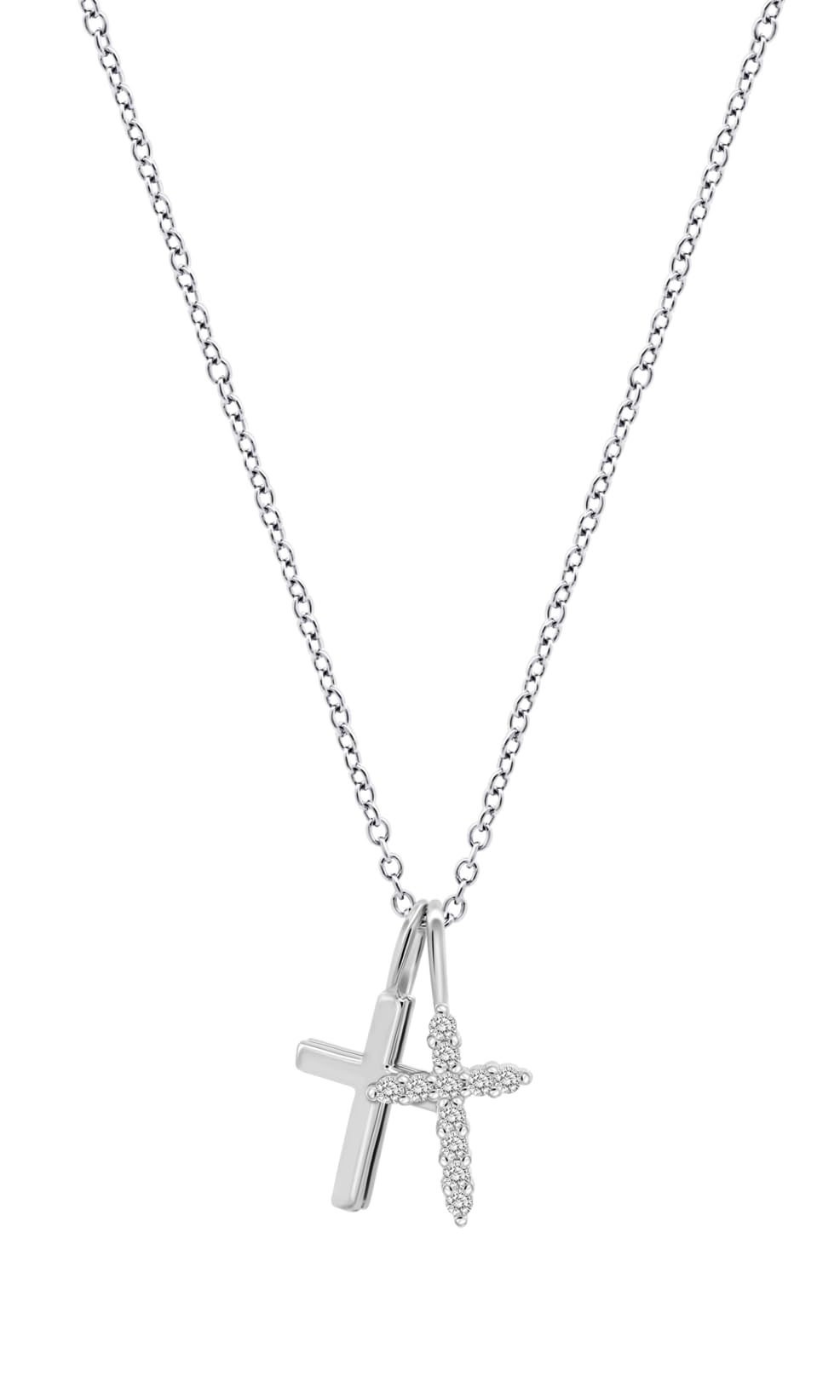 LOTUS SILVER Collar LP3631-1/1 Fantasy Plata Cruz 42.00 mm Mujer
