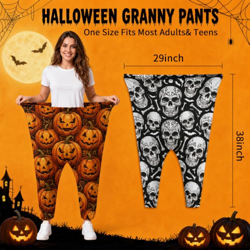 Waldauge Halloween Granny Pants Yard Game 4 Pack, Spooky Pumpkin Bat Skull - image 3