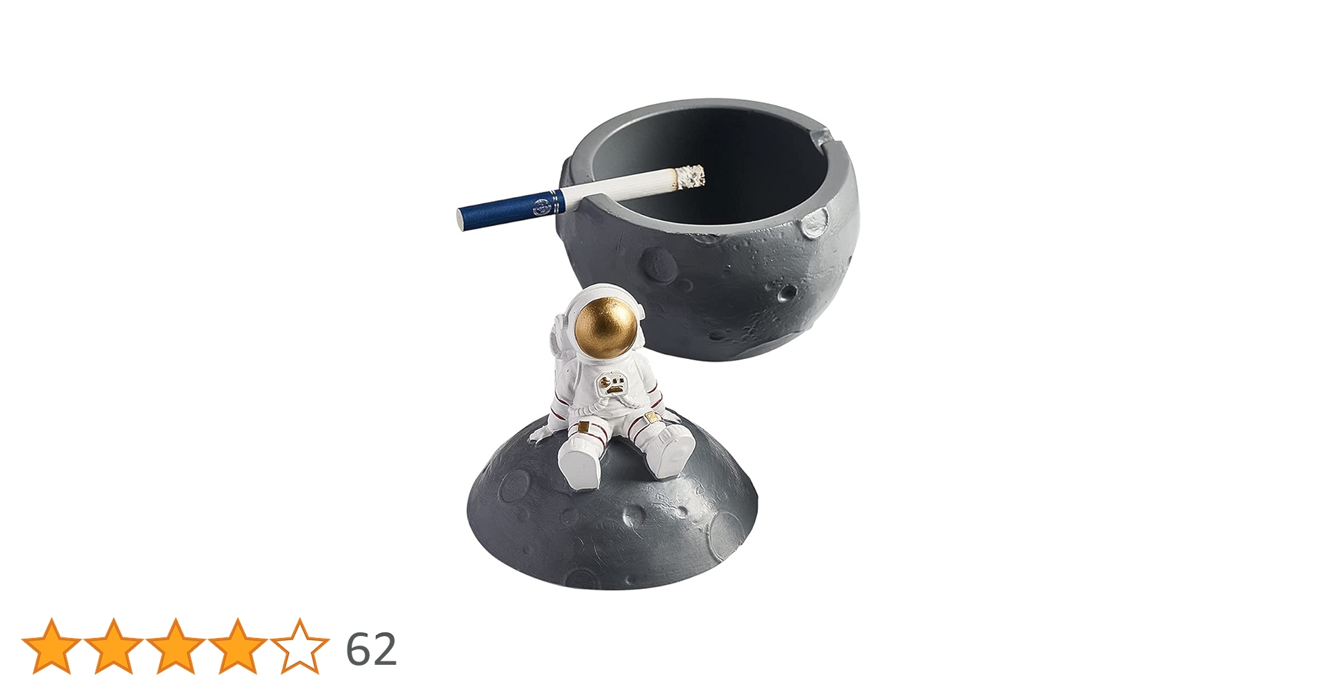 Amazon.co.jp: CMD 灰皿 卓上 北欧スタイル 月 宇宙飛行士 ふた